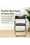 Folding Chair Plastic Durable with Strong Metal Frame - 4