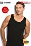 Premium Men's Very Comfortable Anti-Sweat Flexible Lycra Modal Cotton Boxed 2-Piece Undershirts - 2