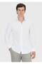 White Plain Regular Fit Classic Shirt - 3