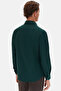 Ds Groom Slim Fit Dark Green Italian Lapel Dobby Long Sleeve Easy-Iron Breathable Four - 6