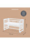 Prism 4in1 Acrylic Convertible Crib w/ mattress - White - 8