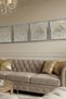 Set of 4 Tesbihat in Thuluth Script, Acrylic Glass Decor - Islamic Wall Art for Home, Office, and Mosque Decor - 4