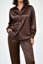 Women's Leopard Print Pants and Shirt Set - 2