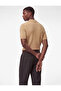 Regular Fit Cotton Polo Collar Short Sleeve Knitwear T-Shirt