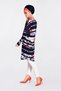 Tunic with Tassels and Flower Pattern 4384