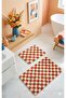Chess 2-Piece Bath Mat Non-Slip Base 60X100-60X50 - 3