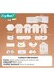 26PCS Newborn Baby Gift Set, Newborn Layette Gift Set for Boys and Girls, Babies Essential Clothes A - 8