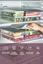 Set of 4 Nora Organizer Refrigerator Freezer Organizer Storage Container (1 Piece) 4 Liters. 1 Unit. 2.25 Liters. 2 Units. - 2