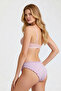 Women's Modal Cotton Lycra Ribbed Panties 3-Pack Pink - 3