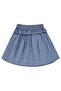 Ruffled Skirt for 6-9 Years Old - Blue