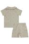 Palmiye Empirmeli 6-18 Month Set - Beige - 3