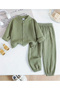 Cotton Double-Layered Organic Muslin Fabric Shirt Set / Umrah Set Umrah Outfit