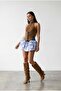 Women's Suede Detailed Design Dress - 3