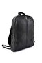 Black Color Unisex Backpack with Headphone Outlet, File, Document and 15 Inch Laptop Compartment - 2
