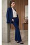 Women's Pants High Waist Gathering Spanish Style Palazzo Trousers - 2