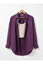 Plum Women's Oversized Linen Shirt 100% Cotton