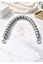 Acrylic Metalized Beaded Stylish Bag Strap-Handle-41Cm Length