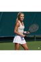 White High Waist Tennis Skirt - Darkalıp Shorts Skirt - Mini Sports Skirt with Pockets - Double Layer Tennis Skirt - 3