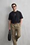 Men's Oversize T-Shirt Creative Chmp Printed Black – Crew Neck, Comfortable Fit, 100% Cotton - 3