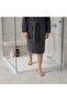 2 Pieces Square Suction Cup Bathroom and Shower Mat, Bathtub Shower Cabin Bath Mat 54X54Cm M-149 - 4