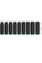 Powertools PRO Impact socket set 1/2"", 9-piece (black, deep) - 3