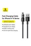 Digital Display Data Cable, USB to Lightning, 2.4A, 2m - Cosmic Black - 4
