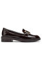 Anna Orthopedic Sole Acı Kave Patent Leather Loafer - 2