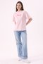 Crep Women's Embossed Heart Slogan T-Shirt – Relaxed Fit 100% Cotton - 3