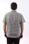 Short Sleeve Plaid Cotton Men's Shirt Kk-8060-Tss - 3