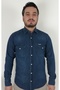 Slim Fit Jeans Men's Shirt Slm-2010-Tss - 5