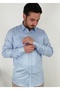 Slim Fit Light Blue Men's Shirt Slm-5076-Tss - 2