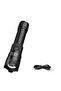 P50 High Strong Power Led Flashlights 300000LM Tactical Torch with Display Light USB Charging Campin - 7