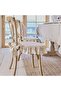 (Without Sponge) Handmade Buldan Washed Linen Chair Cushion Cover with Ruffles on 4 Sides (Without Sponge) - 3