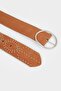 Women's Faux Leather Casual Belt E1355Axns - 4