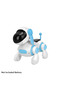 Blue Smart Interactive Robotic Dog,Simulated Walking, Light, Sound, Music, Children's Educational Cr - 7