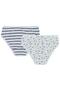 Civil Girls' Bowknot Girls' 2-Piece Panties |   Lycra Single Jersey Printed |   School Nursery and Daily Use - 2