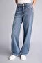 100% Cotton Straight Wide High-Rise Jeans E9130AX25AU - 3