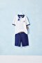 شورت جبردين أساسي بجيوب مصنوع من القطن بنسبة 100% للأولاد C2955A824SM - 2