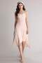 Asymmetric Color Block Tulle Strap Midi Dress H0809Ax26Sp - 5