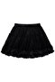Ruffled Skirt for 4-9 Years Old - Black - 2