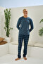 100% Cotton New Season 2026 4 Season Men's Pajama Set 9221 - 4