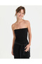 Ecovero™ Black Viscose - Strapless Foldable Dress and Skirt - 3