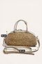 Portofino Wicker Weave Detailed Genuine Leather Women's Hand and Cross Shoulder Bag Stylish for Daily Use - 8