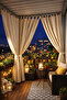 Balcony Curtain with Birit Detailed Design, Buldan Linen, 100% Cotton Background Curtain - 4