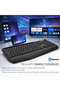 IBK-272QU Kablosuz Ofis Klavye | Çoklu Bağlantı Sessiz Bluetooth 5.0 + 2.4GHz 114 Tuş Tablet Standı - 5