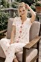 Women's 01669 Short Sleeve Camisole Pajama Set