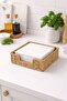 Rattan Square Napkin Holder, Rattan Organizer - 3