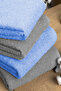 4 Piece Large Bath Towel Set 90X150 cm Softbath Gray - 4
