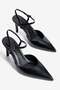 Women's Stiletto Pointed Toe Heeled Shoes Irisa Black
