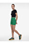 Slim Fit Short Sleeve Crew Neck Crop Sports T-Shirt - 2